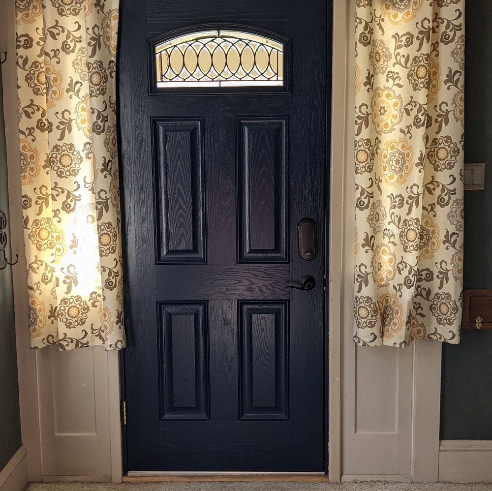 The Big One grommet curtains